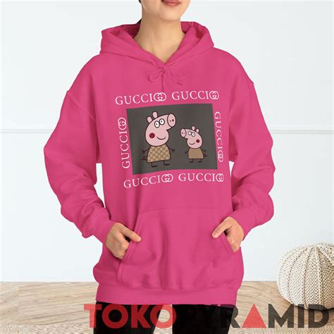 gucci peppa pig hoodie amazon|gucci flying pig sweatshirt.